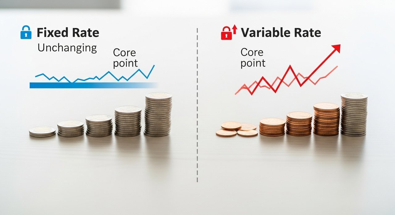 고정금리 변동금리 차이 쉽게 설명, 5가지 핵심 파헤치기